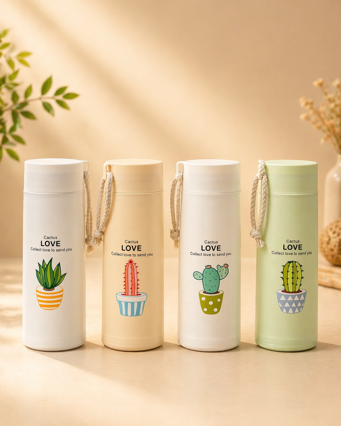 Cactus Glass Bottle premium return gift